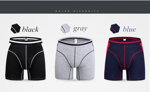 Mens Underwear Boxer Long Boxers