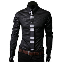 Load image into Gallery viewer, Men Plaid Shirts Brand 5XL New Mens Dress Shirts