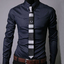 Load image into Gallery viewer, Men Plaid Shirts Brand 5XL New Mens Dress Shirts