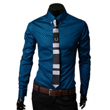 Load image into Gallery viewer, Men Plaid Shirts Brand 5XL New Mens Dress Shirts