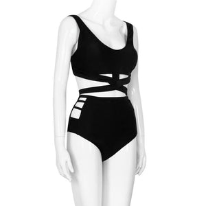 Plus Size Women Sexy Beach Swimsuit Bikini Set