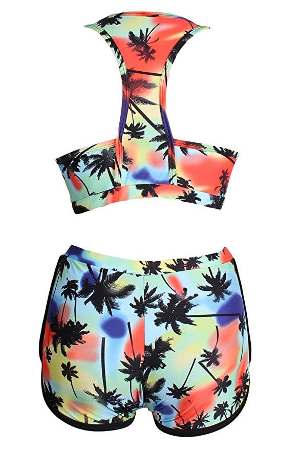 Bikini Swimsuit for Women Printed Swimwear