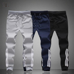 Mens Joggers Striped Slim Fitted Pants