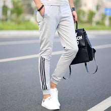Load image into Gallery viewer, Mens Joggers Striped Slim Fitted Pants