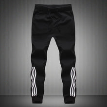 Load image into Gallery viewer, Mens Joggers Striped Slim Fitted Pants