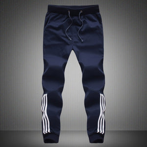 Mens Joggers Striped Slim Fitted Pants