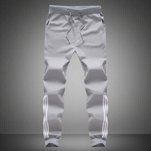 Mens Joggers Striped Slim Fitted Pants