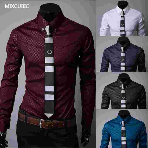 England style Classic Obscure grid shirts