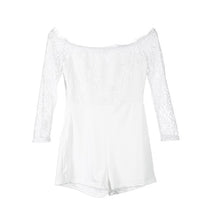 Load image into Gallery viewer, Women shoulder sexy playsuits fashion long sleeve