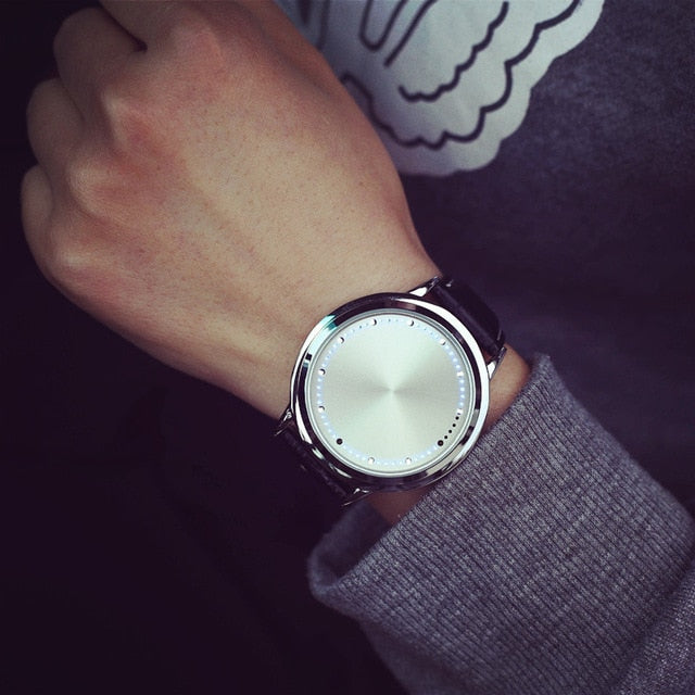 Leather Waterproof LED Watch Men & Women