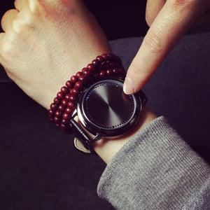 Leather Waterproof LED Watch Men & Women