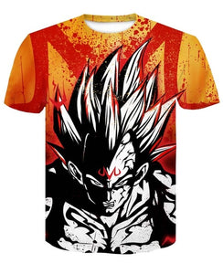 Dragon Ball Z T Shirts Mens Summer Fashion 3D Print