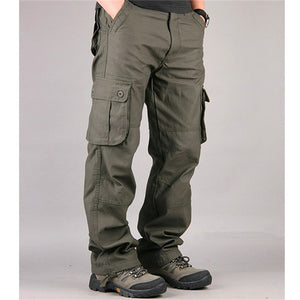 Men's Cargo Pants Mens Casual Multi Pockets