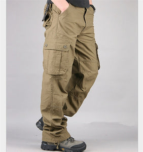 Men's Cargo Pants Mens Casual Multi Pockets