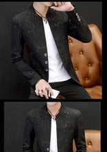 Load image into Gallery viewer, HO 2019 Men &#39;s casual collar print suit