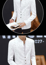 Load image into Gallery viewer, HO 2019 Men &#39;s casual collar print suit