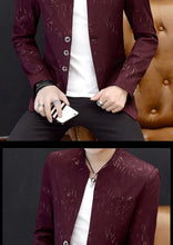 Load image into Gallery viewer, HO 2019 Men &#39;s casual collar print suit