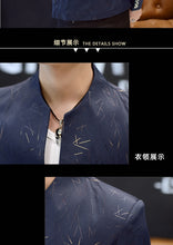 Load image into Gallery viewer, HO 2019 Men &#39;s casual collar print suit