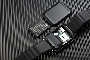 Intelligent Digital Sport Gold Smart Watch