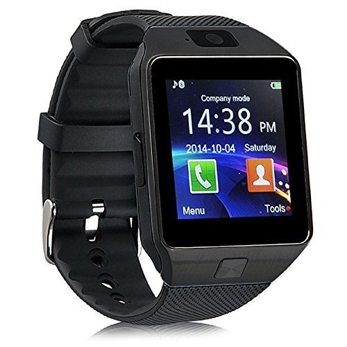 Intelligent Digital Sport Gold Smart Watch