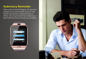 Intelligent Digital Sport Gold Smart Watch