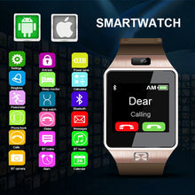 Load image into Gallery viewer, Intelligent Digital Sport Gold Smart Watch