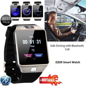 Intelligent Digital Sport Gold Smart Watch