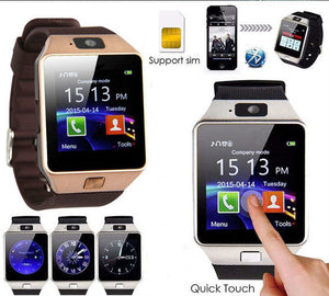 Intelligent Digital Sport Gold Smart Watch