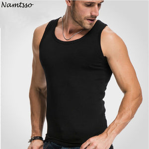 Men's Close-fitting Vest Fitness Elastic Casual