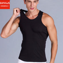 Load image into Gallery viewer, Men&#39;s Close-fitting Vest Fitness Elastic Casual