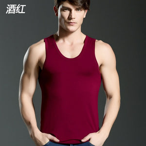 Men's Close-fitting Vest Fitness Elastic Casual