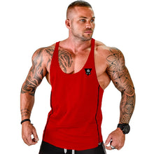 Load image into Gallery viewer, Mens Tank top Gyms sleeveless shirt