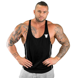 Mens Tank top Gyms sleeveless shirt