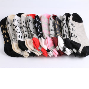 Summer calcetines No Fading Women Men Socks