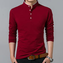 Load image into Gallery viewer, Liseaven T-Shirt Men Cotton T Shirt Full Sleeve tshirt