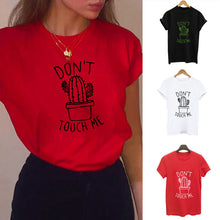Load image into Gallery viewer, Women Casual Tshirts Cotton Femme Tops