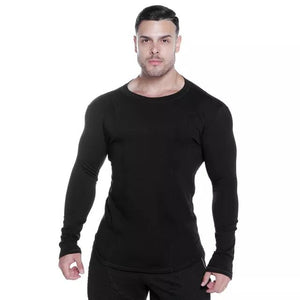 High-elasticity Sporting T-shirt Men long Sleeve