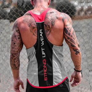 Mens Tank top Gyms sleeveless shirt