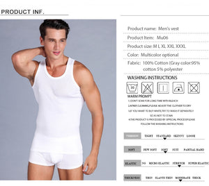 Men's Close-fitting Vest Fitness Elastic Casual