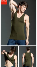 Load image into Gallery viewer, Men&#39;s Close-fitting Vest Fitness Elastic Casual