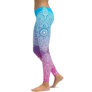 Print Yoga Pants Women Unique Fitness Leggings