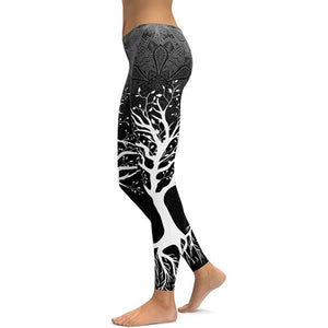 Print Yoga Pants Women Unique Fitness Leggings