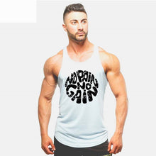 Load image into Gallery viewer, Men Vest Cotton Print Men Fitness Tank Tops