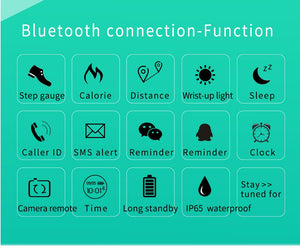 SANDA Bluetooth Smart Watch for IOS Android