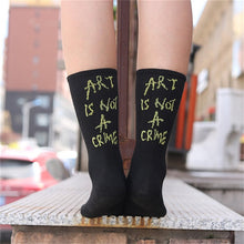 Load image into Gallery viewer, Drop ship men Humored words Printed socks