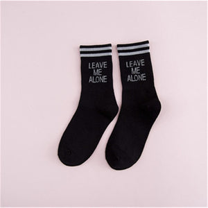 Drop ship men Humored words Printed socks