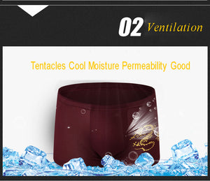 Men's Brand Underwear Breathable Boxer Shorts
