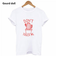 Load image into Gallery viewer, Women Casual Tshirts Cotton Femme Tops