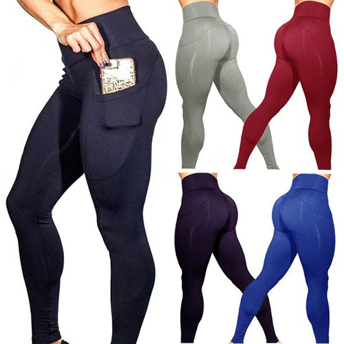 Stretch High Elastic Tights Women Legging pants