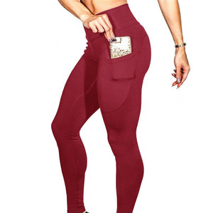 Stretch High Elastic Tights Women Legging pants